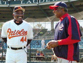 Elrod Hendricks, Frank Robinson, 2005