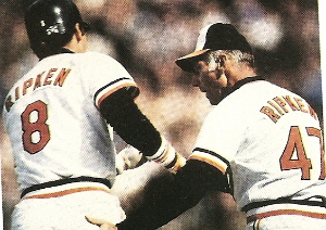 Cal Ripken, Jr. and Cal Ripken, Sr., 1982